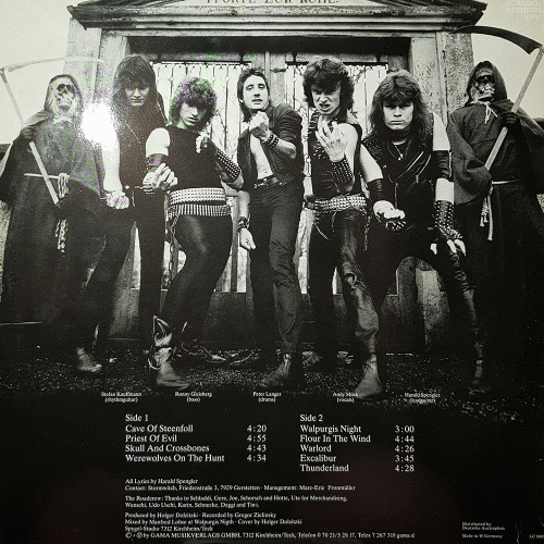 Stormwitch Walpurgis Night (Album) Spirit of Metal zine (en)